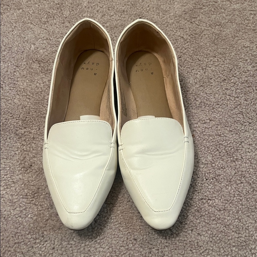 a new day Cream Loafers